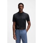 Boss Erkek Logolu Bisiklet Yaka Kısa Kol Standart Lacivert T-Shirt 50560466-404 - M
