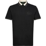 Boss Erkek Normal Kalıp %100 Pamuklu Logo Işlemeli Kısa Kollu Siyah Polo Yaka T-Shirt 50548988-001 - 2XL