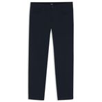 BOSS Erkek P-Delaware5 Delaware Slim-Fit pantolon, pamuk karışımı, fitilli kumaş yapılı, Koyu mavi404, 33W / 34L