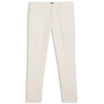 BOSS Erkek P-Kaiton1-Zip Slim-Fit pantolon, elastik pamuk karışımı, Beyaz 118, 30W / 32L
