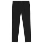 BOSS Erkek P-Kaiton1-Zip Slim-Fit pantolon, elastik pamuk karışımı, Siyah, 36W / 32L