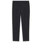 BOSS Erkek P-Perin-J-EL-WG-252 konik kesim pantolon, elastik gofre kumaştan, Siyah, 48