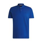 BOSS Erkek Pallas Nakışlı Logo Polo Tişört Organik Pamuk, mavi, M