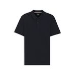 BOSS Erkek Pallas Polo Tişört Organik Pamuklu, Logo nakışlı, lacivert, XXL