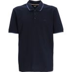 Boss Erkek Pamuklu Polo Yakalı Düğme Kapamalı Kısa Kollu Lacivert2 Polo Yaka T-Shirt 50494697-408 - XL