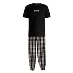 BOSS Erkek pijama takımı, Siyah, L
