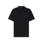BOSS Erkek Polo Future Pima-Pamuk Polo Gömlek Çift B Monogramlı, siyah, 3XL