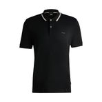 BOSS Erkek Polo Tişört Penrose, Siyah, XL