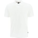 Boss Erkek Polo Yaka Regular Fit Pamuklu Kısa Kollu Beyaz Polo Yaka T-Shirt 50468362-100 - XL