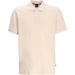 Boss Erkek Polo Yaka Regular Fit Pamuklu Kısa Kollu Ekru Polo Yaka T-Shirt 50468362-131 - XL