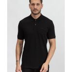 Boss Erkek Polo Yaka Regular Fit Pamuklu Kısa Kollu Siyah Polo Yaka T-Shirt 50468362-001 - 2XL