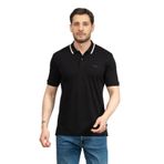 BOSS Erkek Polo Yaka T-Shirt, Kısa Kollu, Siyah, 2XL Beden