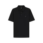 BOSS Erkek Polo Yaka T-Shirt, Kısa Kollu, Siyah, L Beden
