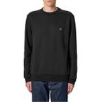 Boss Erkek Regular Fit Bisiklet Yaka Sweatshirt, Siyah, XL