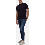 Boss Erkek Regular Fit Kısa Kollu Düz Bisiklet Yaka Mor T-Shirt 50506373-517 - XL