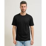Boss Erkek Regular Fit Yuvarlak Yakalı Kısa Kollu Basic Siyah T-Shirt 50513674-001 - 5XL