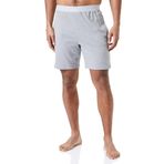 BOSS Erkek Relax Ew Pijama_Şort, Medium Grey33, L