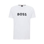 BOSS Erkek Rn Beach_T Shirt, Beyaz 100., S