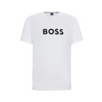 BOSS Erkek Rn Beach_T Shirt, Beyaz 100., XL