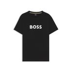 BOSS Erkek Rn Beach_T Shirt, siyah 1, S