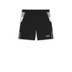 BOSS Erkek S T-Match 9" Aktif Streç Kumaş Tenis Şortları Nem Yönetimi ile, Siyah, S