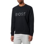 BOSS Erkek Salbo Sweatshirt, Siyah, 4XL