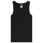 BOSS Erkek Tank Top orijinal pamuk atlet, ince fitilli yapılı, Yeni - Siyah1, XXL