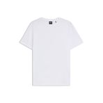 BOSS Erkek Taut 7 DB Beckham x T-Shirt merserize pamuktan, Beyaz 100, XL