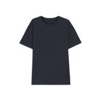 BOSS Erkek Taut 73 DB Beckham x T-Shirt yumuşak keten, Koyu mavi408, XXL