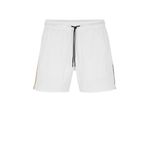 BOSS Erkek yüzme şortu, Beachwear mayo, Iconic, Beyaz 100., M
