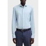Boss Esnek Jarse Slim Fit Uzun Kol Gömlek Erkek Gömlek 50533393 450 - Açık Mavi
