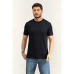 BOSS H Thompson 205 Erkek Bisiklet Yaka T-Shirt, Mavi, S Beden