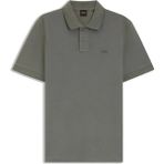Boss Haki Erkek Regular Fit Logo Baskılı Polo T-Shirt Prime
