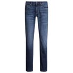 BOSS Hugo Boss H-delaware erkek kot pantolon, Navy419, 30W / 32L