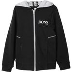 BOSS Jogging çocuk örgü ceket, Siyah, 6 Yaş