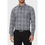 Boss Kareli Pamuklu Regular Fit Gömlek Erkek Gömlek 50521641 031 - Gri