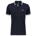 Boss Koyu Mavi Paddy Curved Polo Erkek T-shirt