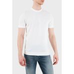 Boss Logolu Pamuklu Regular Fit Bisiklet Yaka T Shirt Erkek T Shirt 50558347 100 - Beyaz