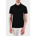 Boss Logolu Pamuklu Regular Fit Düğmeli Polo Yaka T Shirt Erkek Polo Yaka T Shirt 50538160 001 - Siyah
