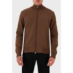 Boss Logolu Regular Fit Dik Yaka Yumuşak Dokulu Ceket Erkek Ceket 50543135 217 - Kahve - 2XL