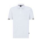 Boss Logolu Regular Fit Düğmeli% 100 Pamuk Polo T Shirt Erkek POLO YAKA T SHİRT 50467113 100
