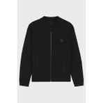 Boss Logolu Regular Fit Kolej Yaka Çift Kullanımlı Bomber Ceket Erkek Ceket 50544009 001 - Siyah - XL
