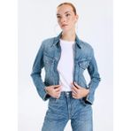 Boss Mavi Kadın Standart Denim Ceket 50542426 - XS