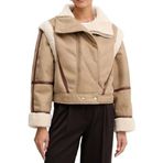 BOSS Mont, 38, 50548600, Camel, Kadın