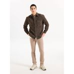 BOSS Normal Bel Normal Paça Chino Pantolon, 31/30, 5003318162, Kahve, Erkek