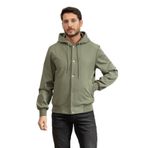 BOSS P-Steele Erkek Kapüşonlu Sweatshirt, Orta Yeşil, XL
