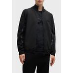 Boss Pamuk Karışımlı Regular Fit Dik Yaka Ceket Erkek Ceket 50523174 001 - Siyah