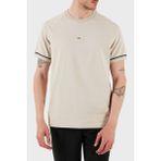 Boss Pamuk Regular Fit Bisiklet Yaka T Shirt Erkek T Shirt 50537846 284 - Krem