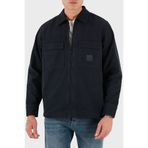BOSS Pamuklu Regular Fit Fermuarlı Kot Gömlek Erkek GÖMLEK 50530853 404