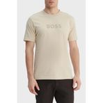 Boss Pamuklu Regular Fit Logo Detaylı Bisiklet Yaka T Shirt Erkek T SHİRT 50559361 272